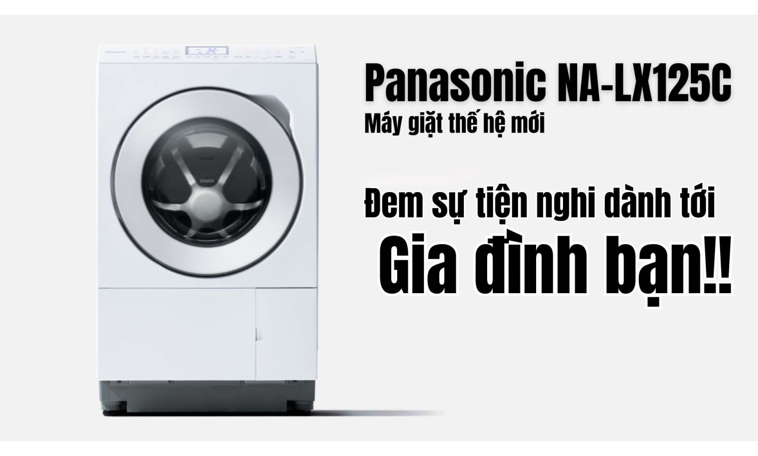 Máy Giặt Panasonic NALX125C Model 2024: Công Nghệ Giặt Tối Ưu