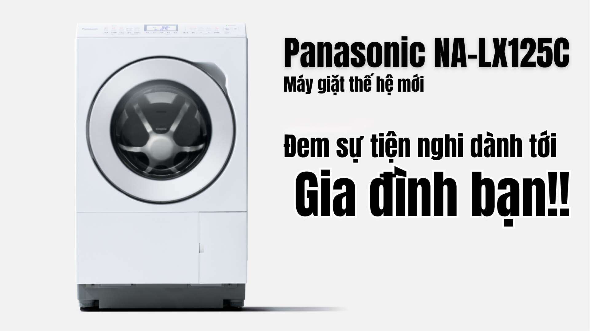 Máy Giặt Panasonic NALX125C Model 2024: Công Nghệ Giặt Tối Ưu