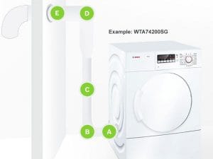 Hướng dẫn lắp đặt máy sấy Bosch nhập khẩu 7 Hướng dẫn lắp đặt máy sấy Bosch nhập khẩu