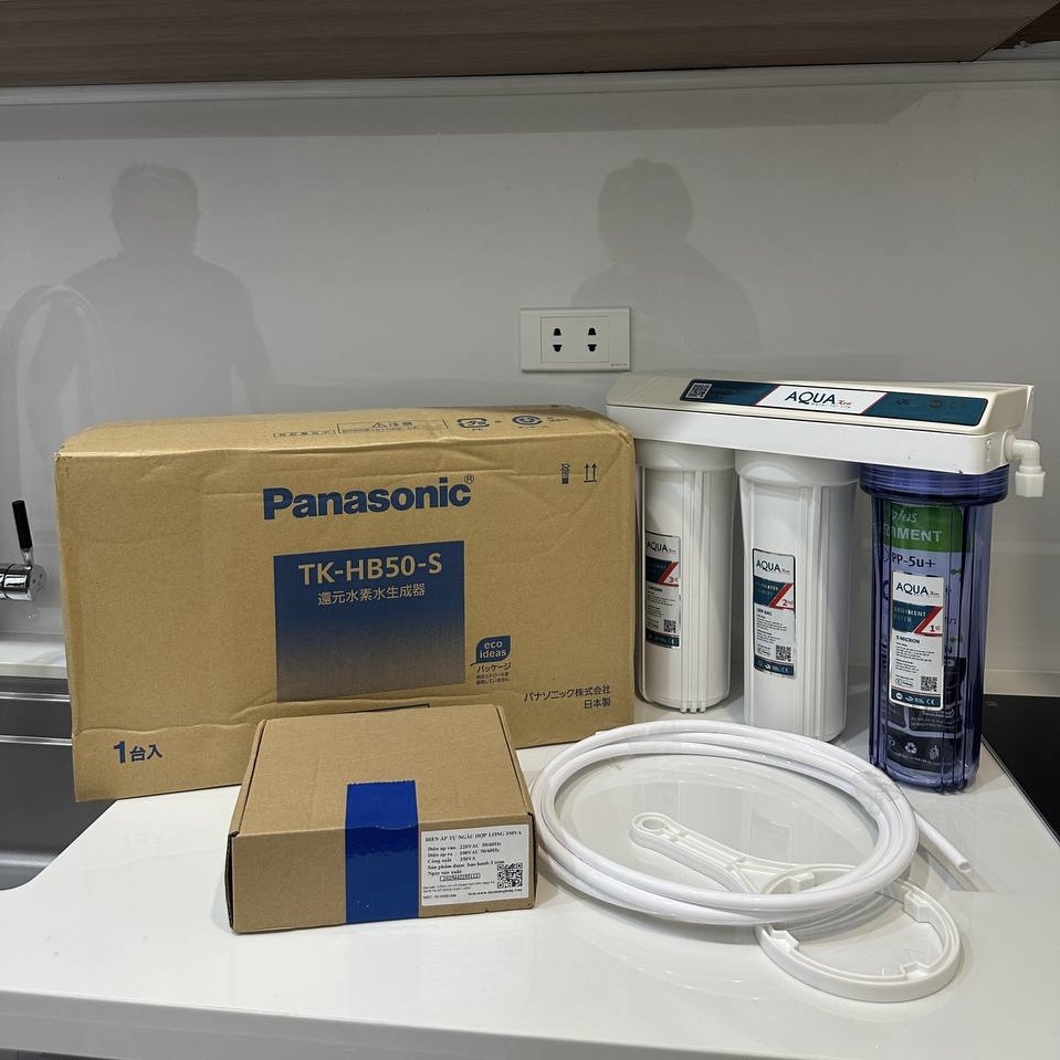 Máy lọc nước tạo kiềm PANASONIC TK-HB50-S nội địa Nhật 2 Máy lọc nước tạo kiềm PANASONIC TK-HB50-S nội địa Nhật - Hình ảnh 2