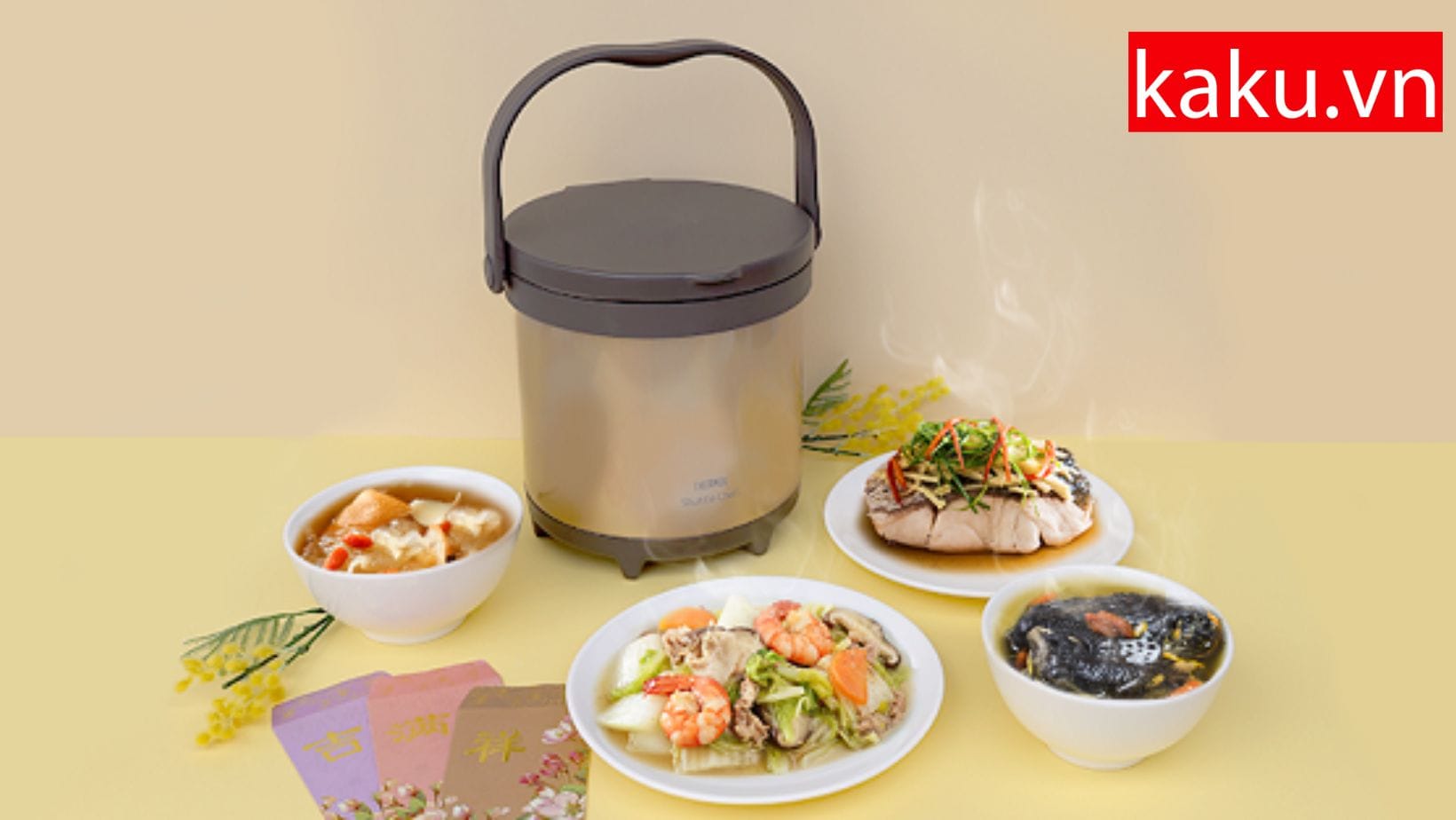 Cùng nồi ủ giữ nguyên hương vị thuần khiết của món ăn.