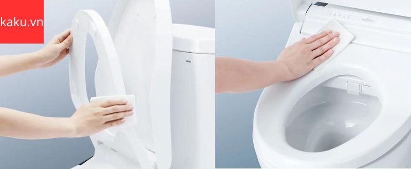 Nắp bệt thông minh TOTO TCF6553 chức năng sấy khô 11 nắp bệt toto tcf6553 dễ dàng vệ sinh
