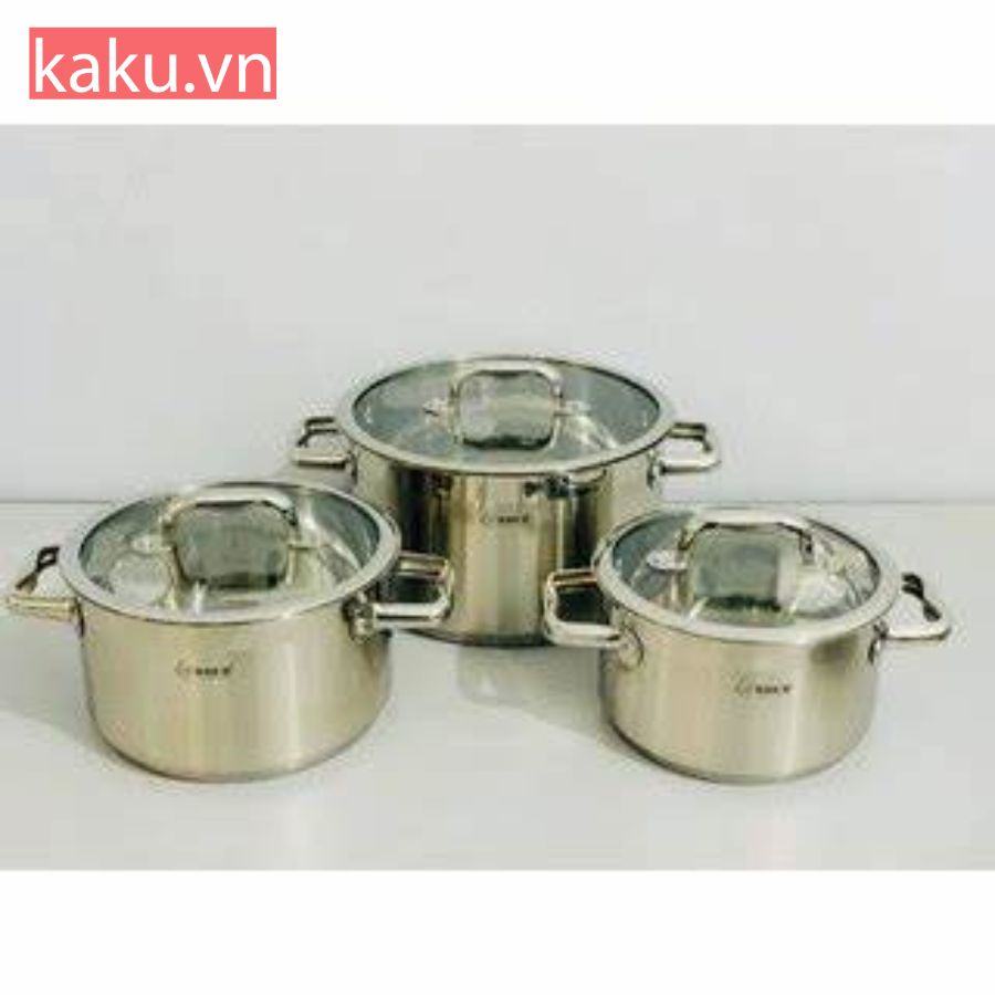 BỘ NỒI CHẢO ARBER AN05I 5 MÓN CHẤT LƯỢNG 6 BỘ NỒI CHẢO ARBER AN05I 5 MÓN CHẤT LƯỢNG