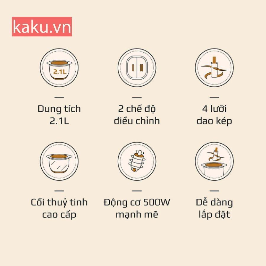 Máy Xay Thịt Olivo FC21 6 Máy Xay Thịt Olivo FC21