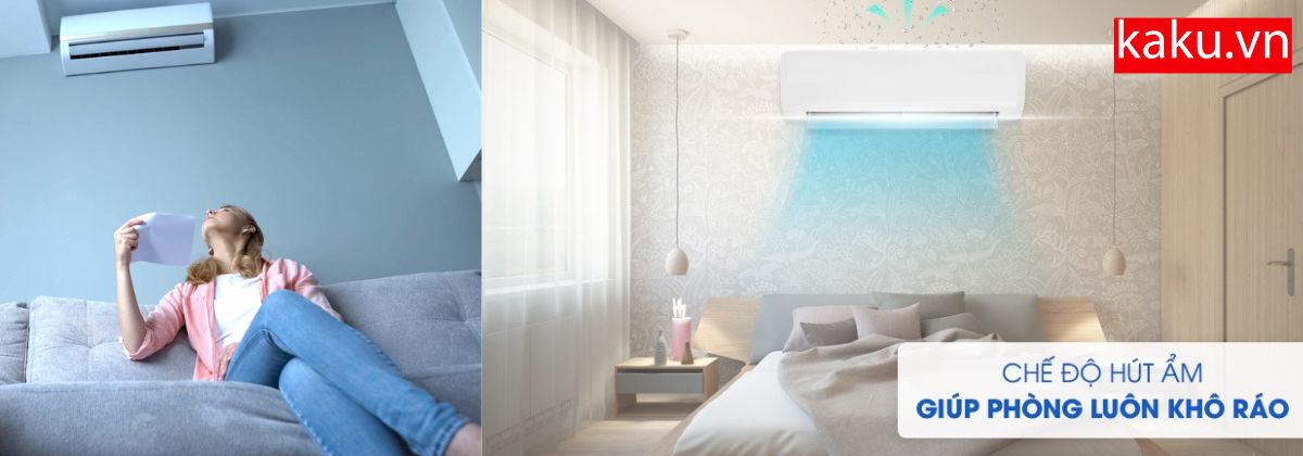 ĐIỀU HÒA PANASONIC CS-282DFL 12.000BTU 2022 Nội Địa Nhật 7 Trang bị hút ẩm thông minh