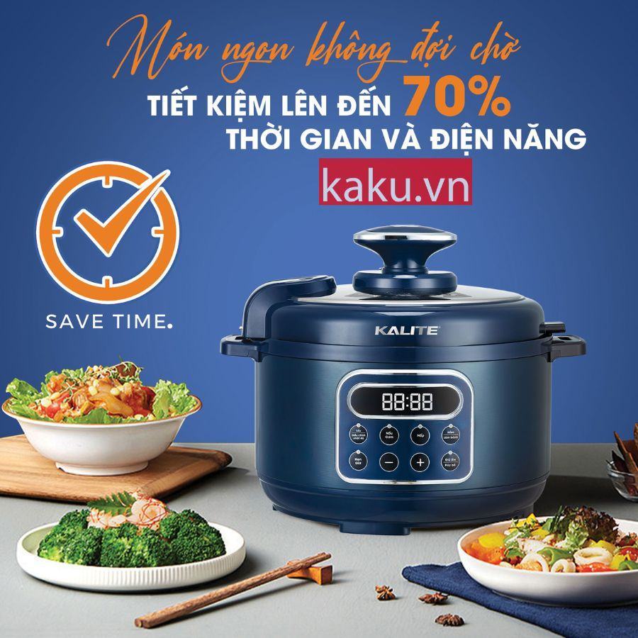 Nồi áp suất điện Kalite KPC4066 - 4 lít CAO CẤP 5 Nồi áp suất điện Kalite KPC4066 - 4 lít CAO CẤP