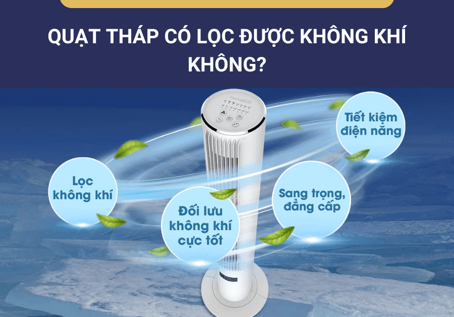Quạt tháp lọc không khí hay điều hòa Lựa chọn hoàn hảo cho mùa hè