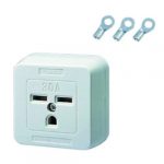 Ổ cắm cho bếp từ nội địa NHẬT DC2102E (W)