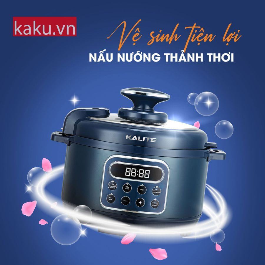 Nồi áp suất điện Kalite KPC4066 - 4 lít CAO CẤP 11 Nồi áp suất điện Kalite KPC4066 - 4 lít CAO CẤP