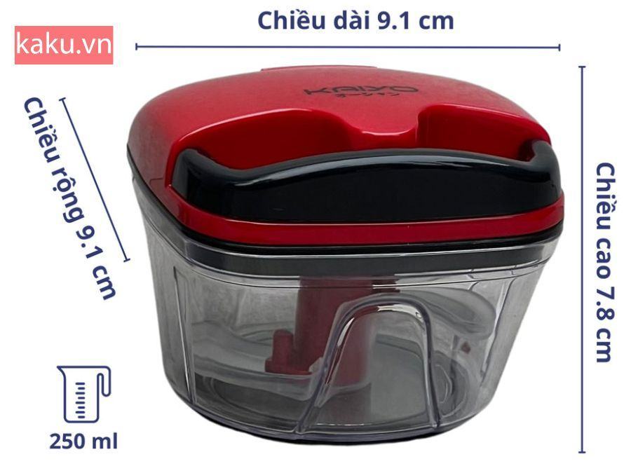 Xay tỏi ớt Kaiyo KPC250 Mini Cao Cấp 6 Xay tỏi ớt Kaiyo KPC250 Mini Cao Cấp