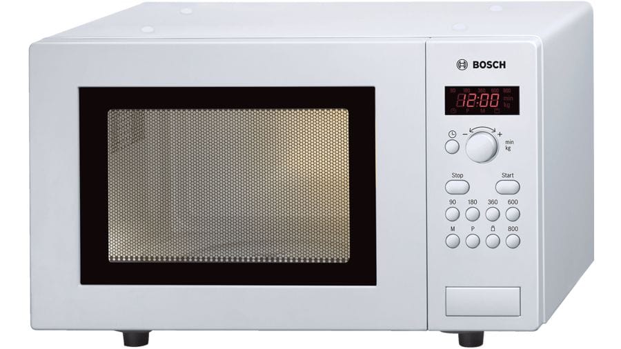 Lỗi không hoạt động và ngưng tụ trên lò vi sóng Bosch nhập khẩu
