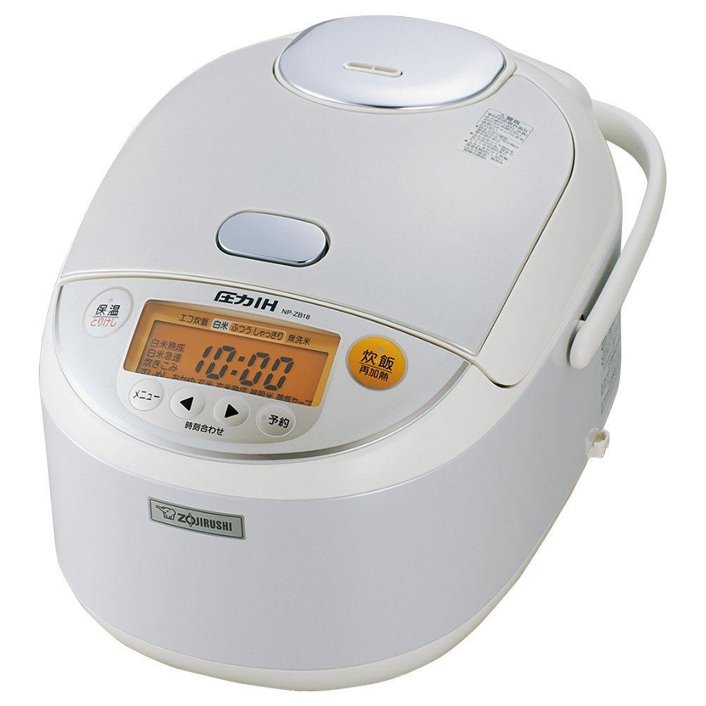 Nồi cơm điện Zojirushi NP-ZB18-WA cao tần IH và áp suất 1 Nồi cơm điện Zojirushi NP-ZB18-WA cao tần IH và áp suất