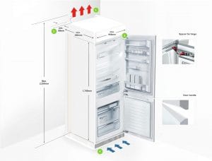 Hướng dẫn lắp đặt tủ lạnh Bosch nhà bạn