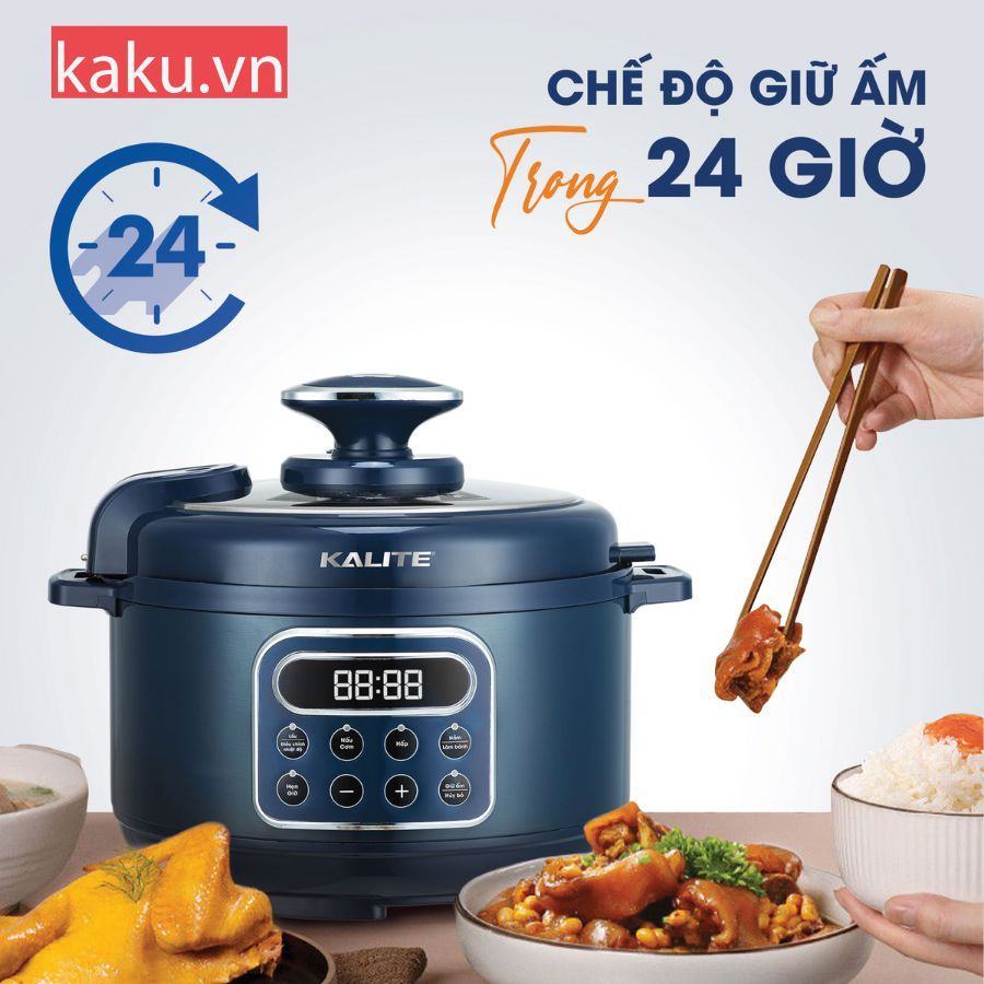 Nồi áp suất điện Kalite KPC4066 - 4 lít CAO CẤP 10 Nồi áp suất điện Kalite KPC4066 - 4 lít CAO CẤP