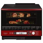 Lò vi sóng HITACHI MRO-RV100 R có nướng bù ẩm