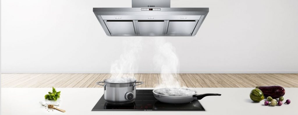 Hướng dẫn lắp đặt hút khói nhà bếp Bosch