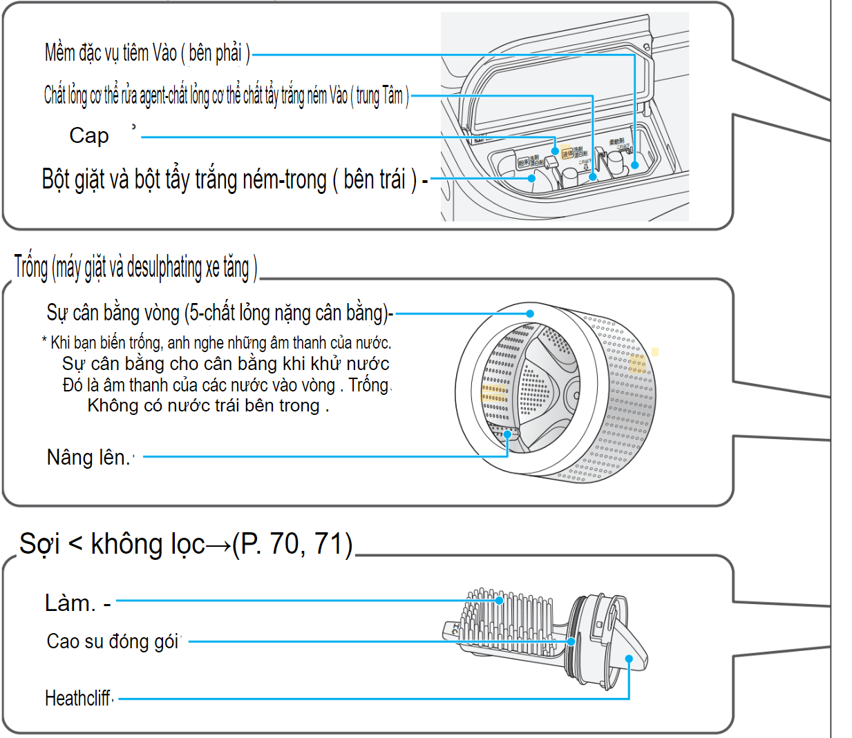 Hướng dẫn sử dụng máy giặt Hitachi BD-NX120BL nội địa Nhật