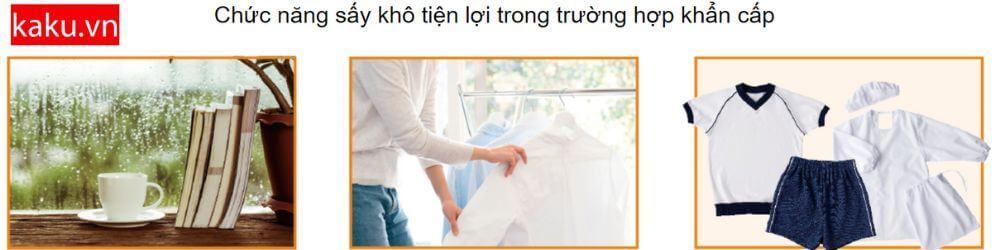 Máy giặt sấy Nhật Toshiba TW-127XP2L Thông Minh 10 TW-127XP2L Sấy khô chỉ với 45 phút