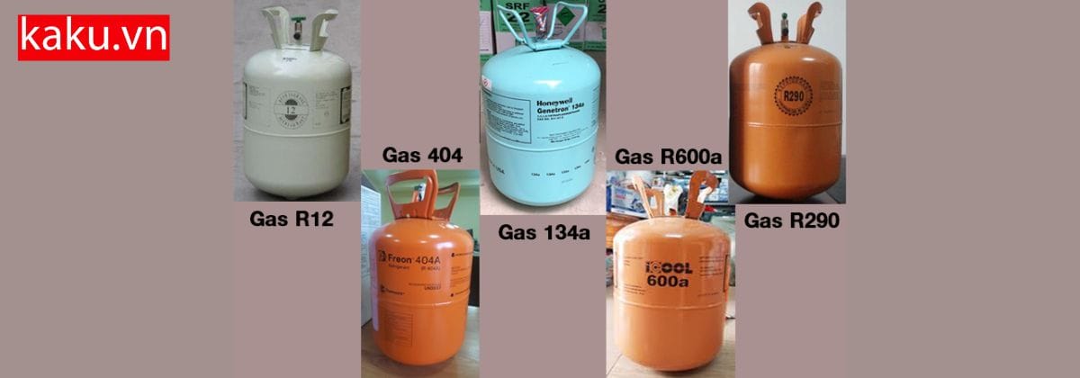 Loại gas tủ lạnh thông dụng 
