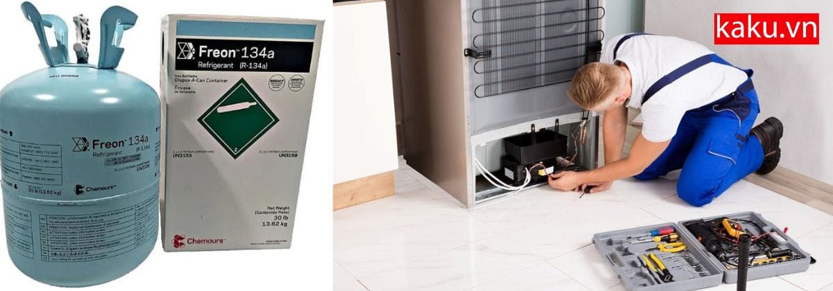 Gas tủ lạnh Freon