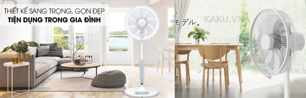 Thiết kế với 8 cánh độc đáo