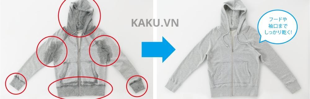 Chức năng sấy khô quần áo