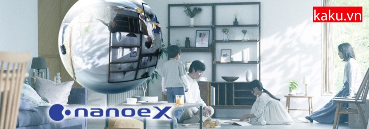Khử trùng bằng NanoX của Panasonic NA-LX129BL