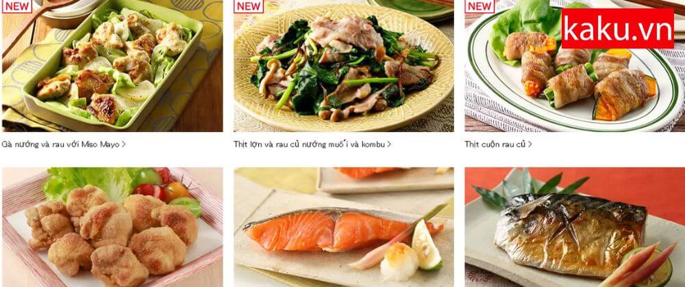 Menu MRO-S8A nấu đa dạng mọi chức năng