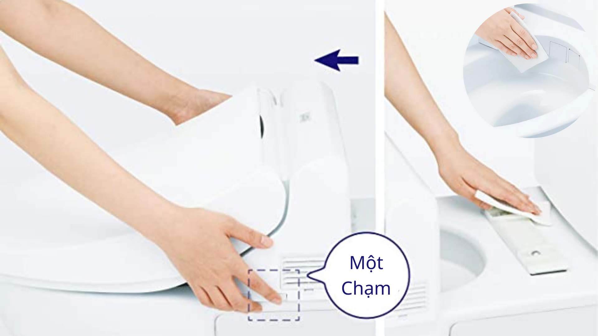 Nắp bệt thông minh TOTO TCF8GM44 18 Nắp bệt thông minh TOTO TCF8GM44