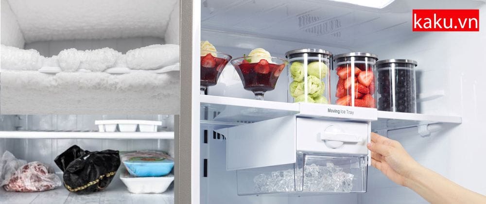 Những tổn thất khi tủ lạnh bị đóng tuyết
