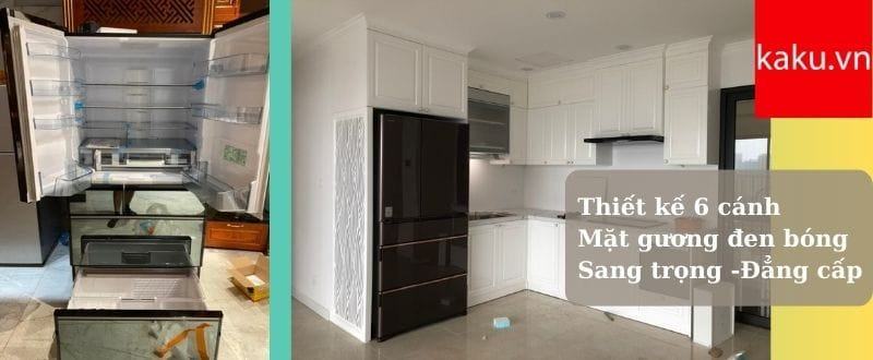 Thiết kế 6 cánh sang trọng, hiện đại