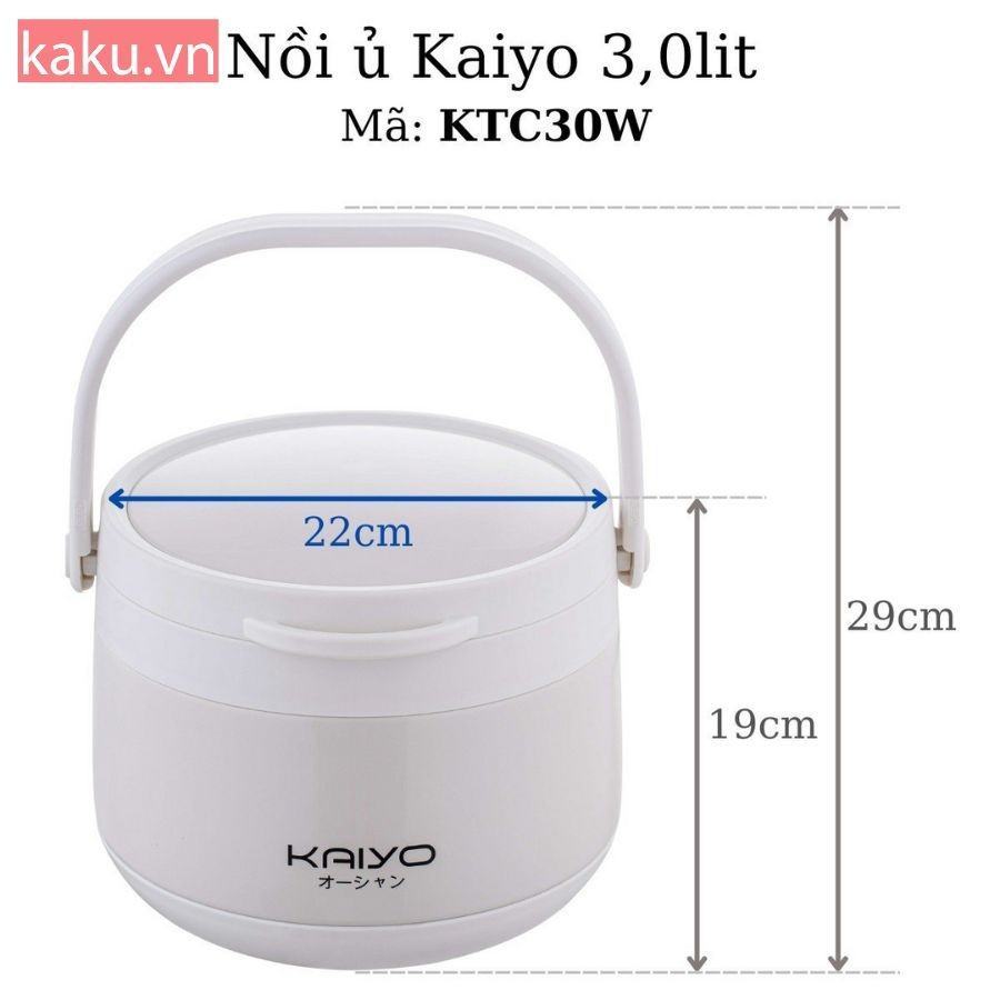 Nồi Ủ KAIYO-NHẬT KTC45W CAO CẤP 4 Nồi Ủ KAIYO-NHẬT KTC45W CAO CẤP