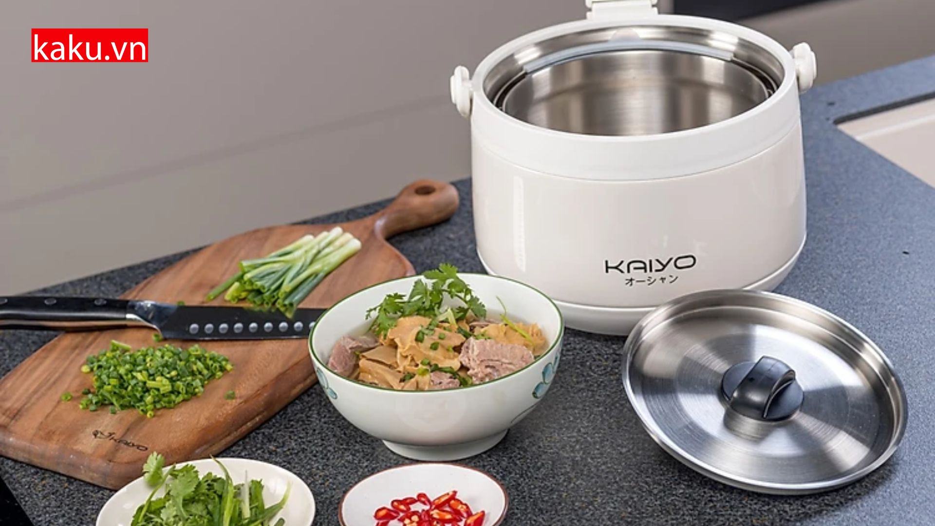 Nồi Ủ KAIYO-NHẬT KTC45W CAO CẤP 5 Nồi Ủ KAIYO-NHẬT KTC45W CAO CẤP