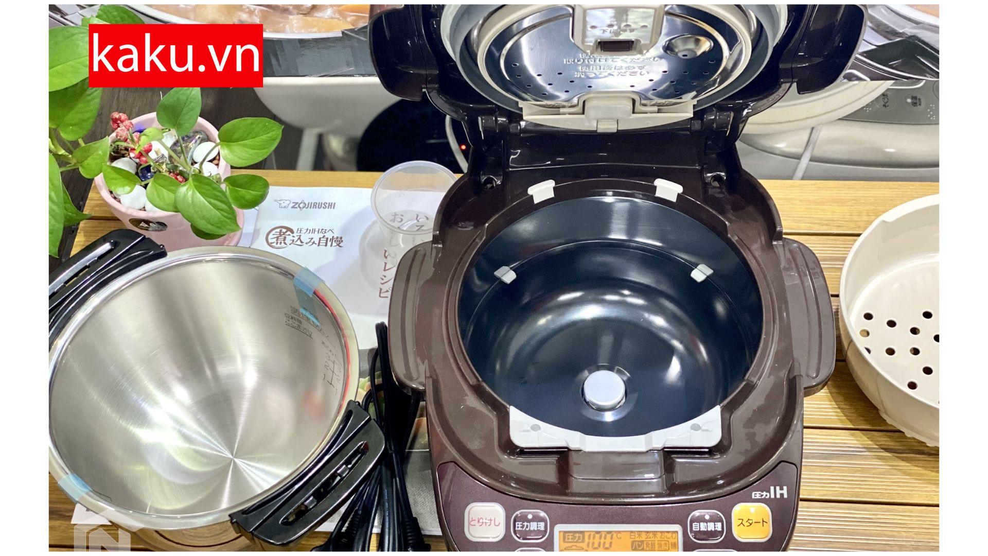 Nồi áp suất điện Zojirushi EL-MA30 nội địa Nhật 7 Công nghệ IH
