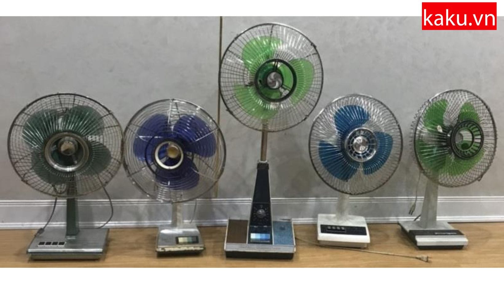 Quạt điện nội địa Nhật thay đổi như thế nào qua từng năm ? 6 Sự cải tiến về chức năng