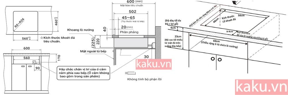 bản vẽ kích thước