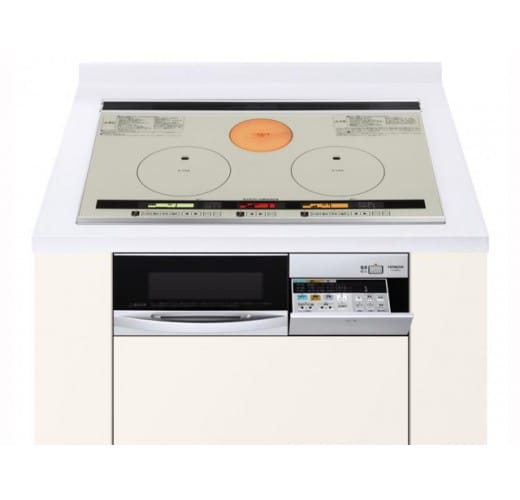 Bếp từ HITACHI HT-E8WFS gồm 2 bếp từ, 1 hồng ngoại và 1 lò nướng 1 Bếp từ HITACHI HT-E8WFS gồm 2 bếp từ, 1 hồng ngoại và 1 lò nướng