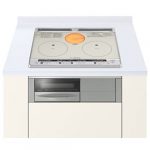Bếp từ HITACHI HT-H60S gồm 2 bếp từ, 1 hồng ngoại và 1 lò nướng