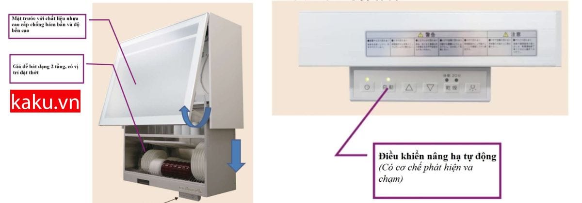 Đánh giá Chạn Sấy Bát Nâng Hạ Tự Động KANAZAWA KELE090D35 Nội Địa Nhật - Có Nên Mua? 6 Đánh giá Chạn Sấy Bát Nâng Hạ Tự Động KANAZAWA KELE090D35 Nội Địa Nhật - Có Nên Mua?