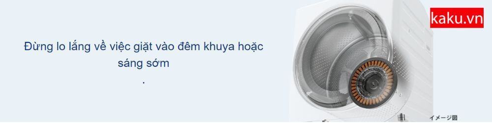 Máy giặt sấy Nhật Toshiba TW-127XP2L Thông Minh 13 TW-127XP2 giặt êm ái