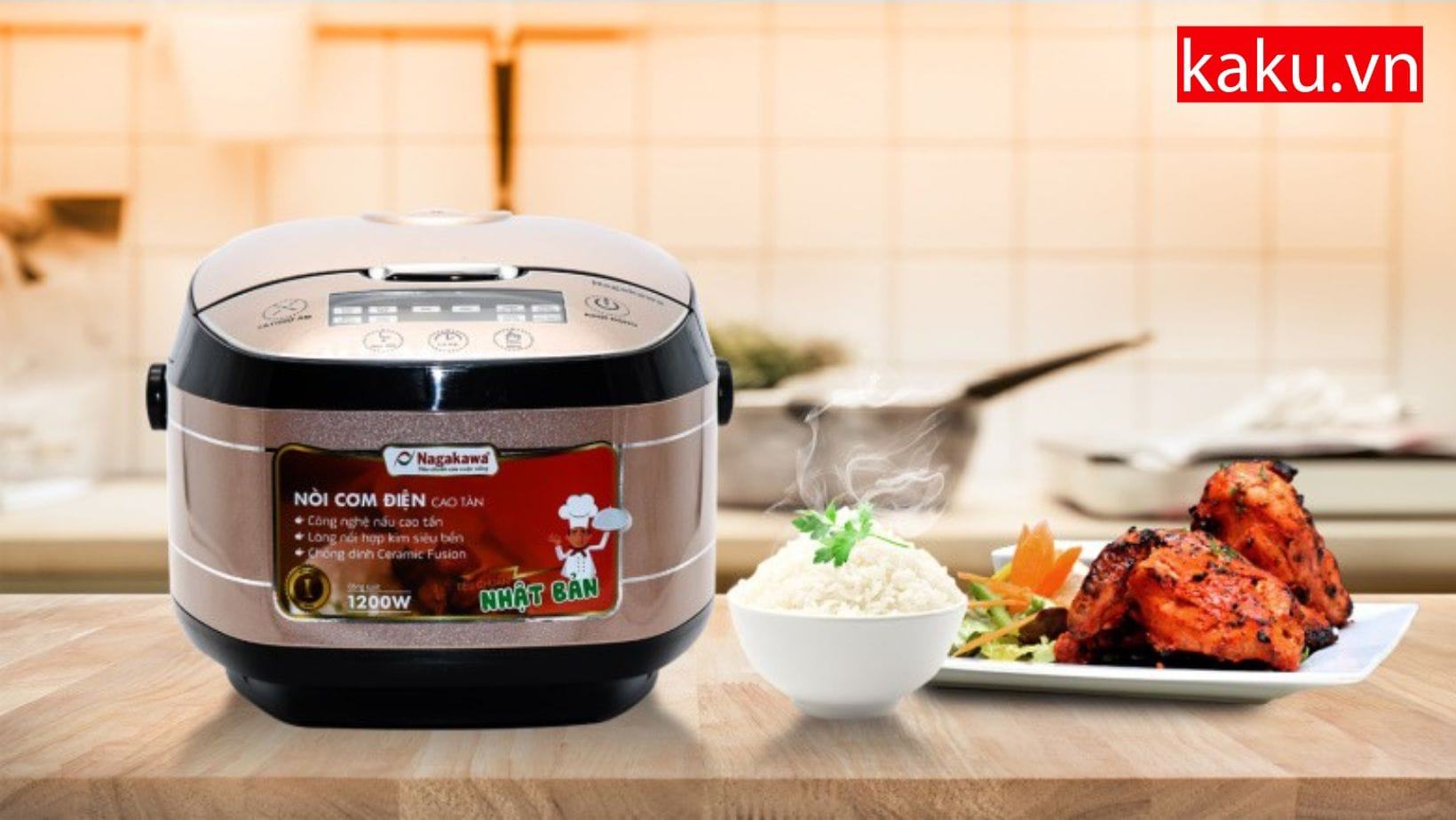 Các chức năng mà bạn chưa biết về nồi cơm điện cao tần 8 Chức năng nấu tự động
