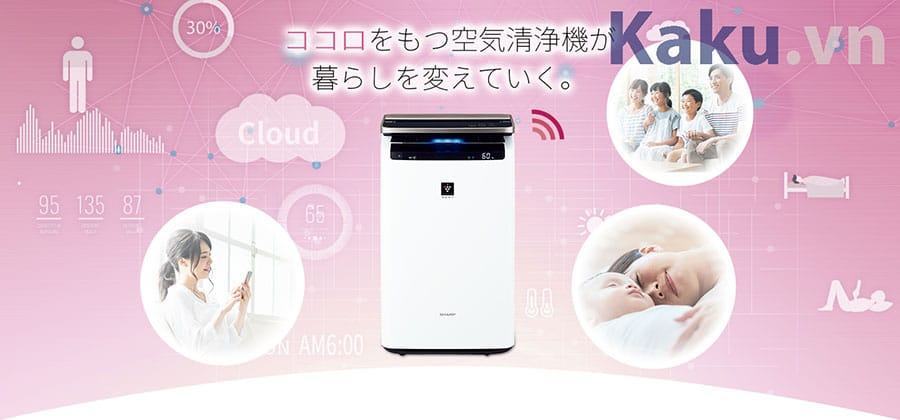 Công nghệ Cocoro Air của máy lọc không khí Sharp nội địa Nhật