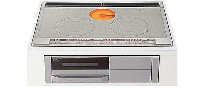 Bếp từ MITSUBISHI CS-G318MWS nội địa Nhật 1 Bếp từ MITSUBISHI CS-G318MWS nội địa Nhật