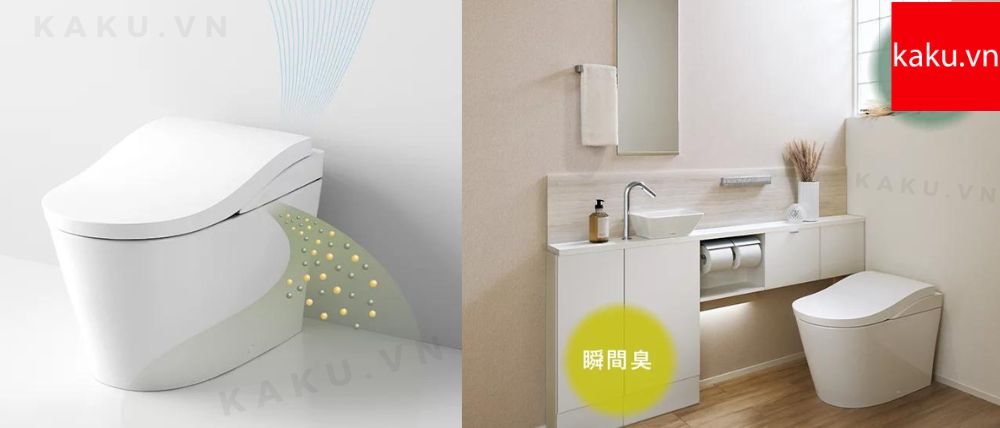 Bồn cầu thông Toto CS902BR nội địa Nhật Bản mới nhất 2023 14 Bồn cầu thông Toto CS902BR nội địa Nhật Bản mới nhất 2023