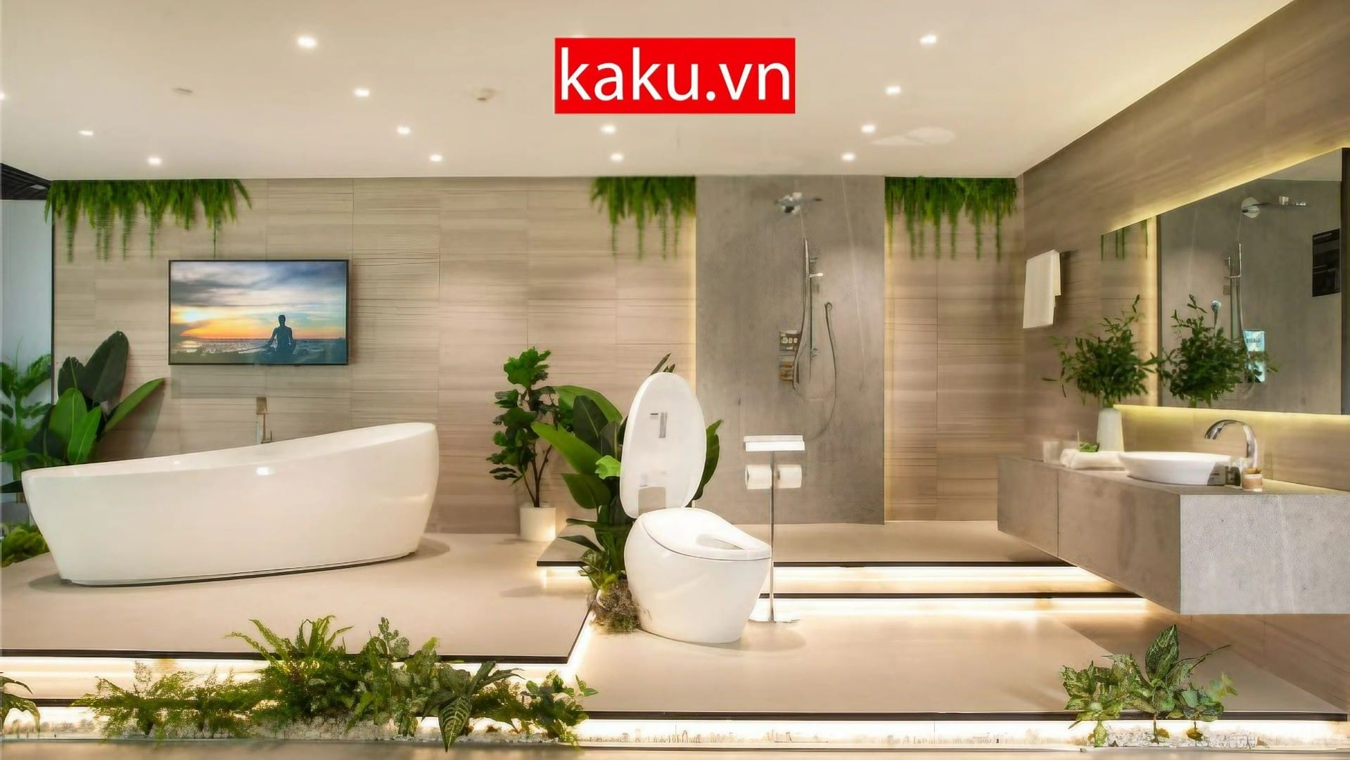 Cách biến phòng tắm nhà bạn xịn như phòng Master 5 sao. 5 Thiết kế ánh sáng cho phòng tắm