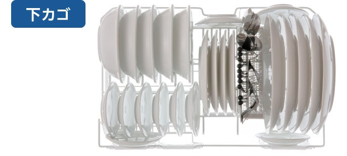 Máy rửa chén Panasonic NP-TA4-W nội địa Nhật 7 gia-bat-np-ta4-1