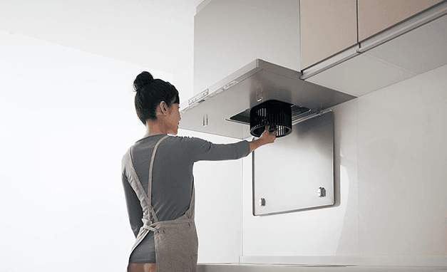 Trải nghiệm với hút mùi nội địa nội địa Nhật