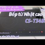Bếp từ MITSUBISHI CS-T34BFR 3 bếp từ IH