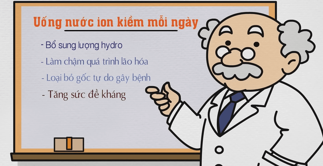 Lợi ích của việc sử dụng nước ion kiềm mà bạn cần biết