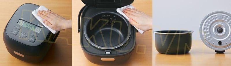 Top mẫu nồi cơm đáng mua nhất 2023 14 dễ dàng vệ sinh